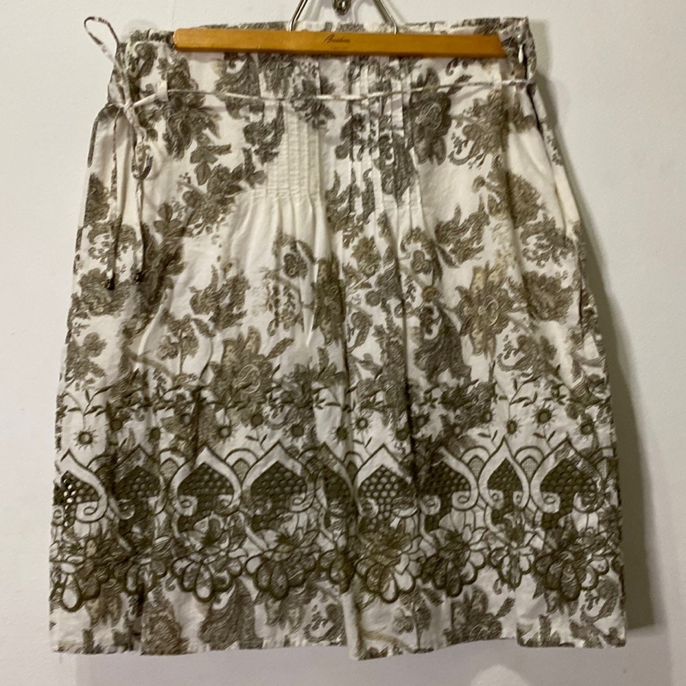 Soya Concept Pleated Cotton Skirt